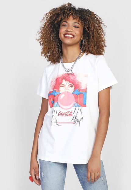 Camiseta Coca-Cola Jeans Best Version Off-White - Marca Coca-Cola Jeans