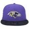 Boné New Era 59FIFTY NFL Baltimore Ravens Core Fitted Aba Reta - Marca New Era