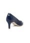 Scarpin My Shoes Clean Azul-Marinho - Marca My Shoes