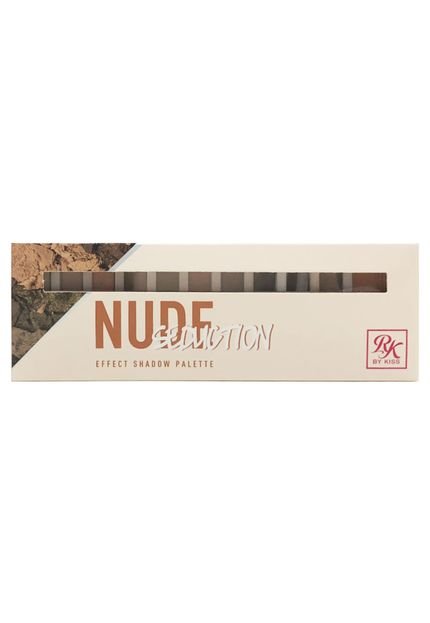 Paleta de Sombras Nude Glam RK By Kiss - Compre Agora 
