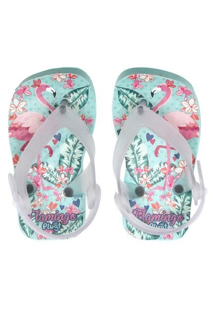 Chinelo Plugt Flamingo Verde - Marca Plugt