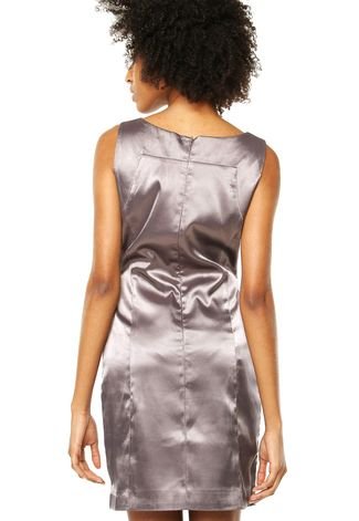 Vestido Forum Reto Classic Cinza