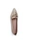 Mocassim Feminino Conforto SB Shoes ref.40120 Ouro Ligth - Marca SB Shoes