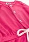 Macacão Feminino Infantil Básico Pink - Marca PLATINUM KIDS