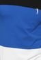 Camiseta Aleatory Listrada Preta/Azul - Marca Aleatory