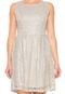 Vestido D.DRESS Curto Bordado Branco - Marca D.DRESS