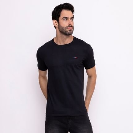 Camiseta Masculina Premium Básica Casual França - Marca HILMI