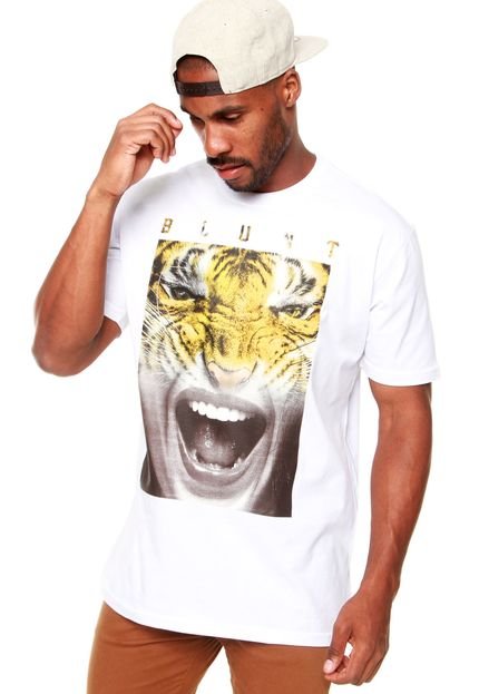 Camiseta Blunt Tiger Scream Branca - Marca Blunt