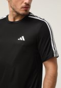 Camiseta adidas Performance 3 Stripes Preta - Marca adidas Performance