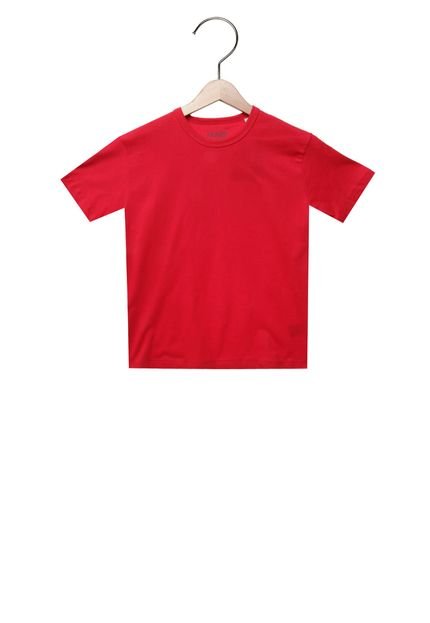 Camiseta Manga Curta Fakini Lisa Vermelho - Marca Fakini