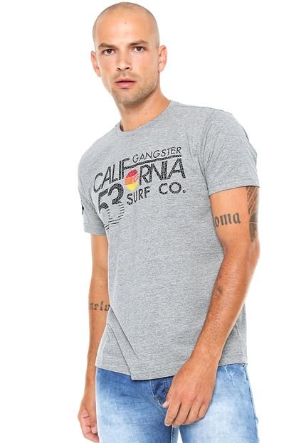 Camiseta Gangster California Cinza - Marca Gangster