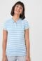 Camisa Polo Tommy Hilfiger Listrada Azul - Marca Tommy Hilfiger