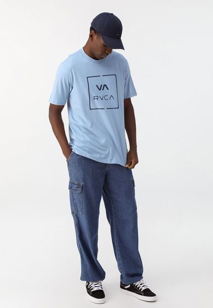 Camiseta RVCA All The Way Azul - Marca RVCA
