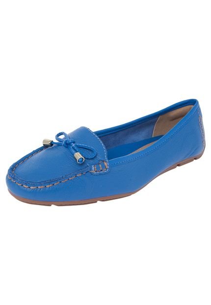 Mocassim Dakota Lacinho Azul - Marca Dakota