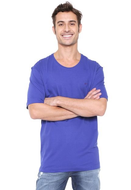 Camiseta Aramis Lisa Azul-marinho - Marca Aramis