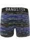 Cueca Gangster Boxer Logo Azul-Marinho/Branca - Marca Gangster