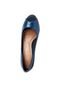 Peep Toe Vizzano Azul - Marca Vizzano