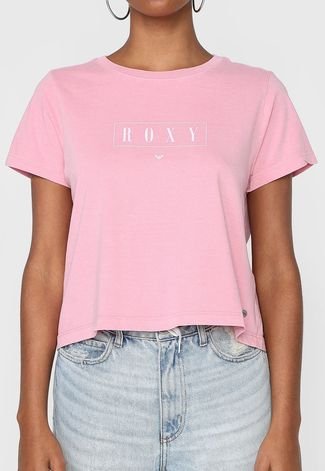 Blusa Roxy Basichique Rosa