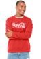 Moletom Coca-Cola Jeans Regular Vermelho - Marca Coca-Cola Jeans