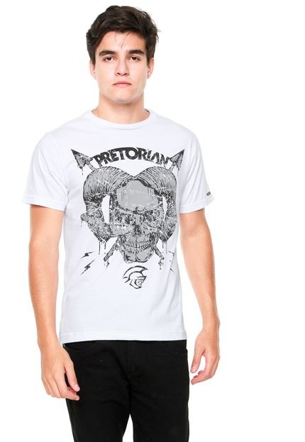 Camiseta Pretorian Bone Branca - Marca Pretorian