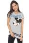 Blusa Cativa Disney Mickey Bashful Cinza - Marca Cativa Disney