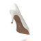 Sapato Feminino Scarpin Salto Fino Napa Off White - Marca Carolla Shoes