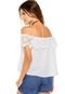 Blusa Ciganinha Fiya Lady Renda Branca - Marca Fiya Lady