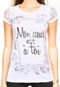 Blusa FiveBlu Detalhe em Renda Branca - Marca FiveBlu