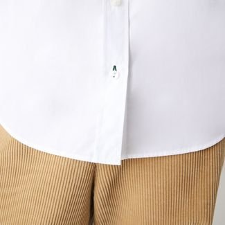 Camisa Lacoste em Popeline Branco
