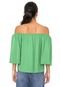 Blusa Forum Ombro a Ombro Verde - Marca Forum