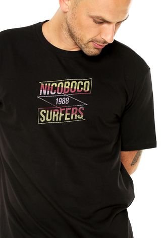 Camiseta Nicoboco Store Falesion Preta