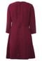 Vestido Banana Republic Curto Vneck Roxo - Marca Banana Republic