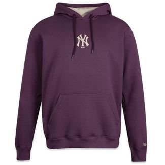 Moletom New Era Canguru Fechado New York Yankees Vinho