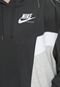 Blusa de Moletom Fechada Nike Sportswear Heritage Hoodie Flc Preto/Cinza - Marca Nike Sportswear