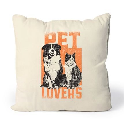 Almofada Pet Lovers - Marca Studio Geek 