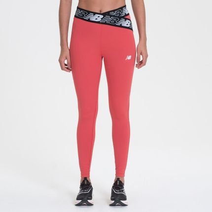 Legging Relentless Feminina VERMELHO - Marca New Balance