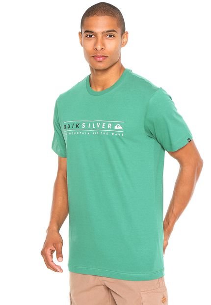 Camiseta Quiksilver Always Clean Verde - Marca Quiksilver