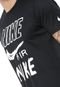 Camiseta Nike M Nk Brthe Run Top Ss Gx Preta - Marca Nike