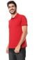 Camisa Polo Aramis Reta Lisa Vermelha - Marca Aramis