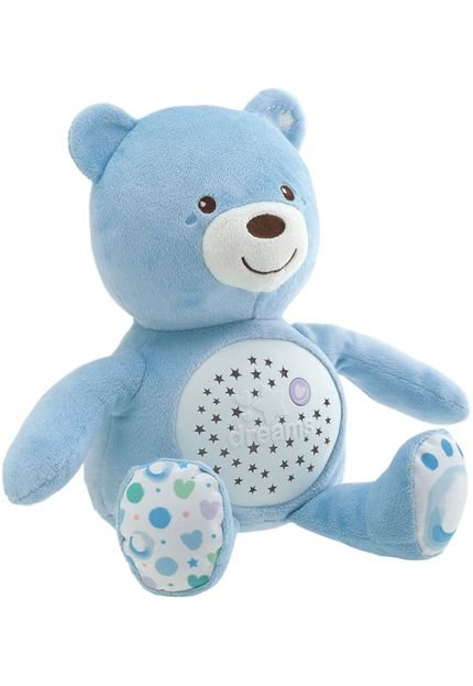 Projetor Bebê Urso Chicco - Azul - Marca Chicco
