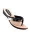 Chinelo Rasteira Piccadilly Camila 500347 Preto Incolor - Marca Piccadilly