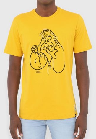 Camiseta Element Timber Love & Death Amarela