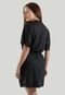 Robe Diluxo Romantic Com Renda Preto - Marca Diluxo