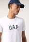 Camiseta GAP Logo Bordado Branca - Marca GAP