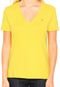 Blusa Tommy Hilfiger Basic Bordado Amarela - Marca Tommy Hilfiger