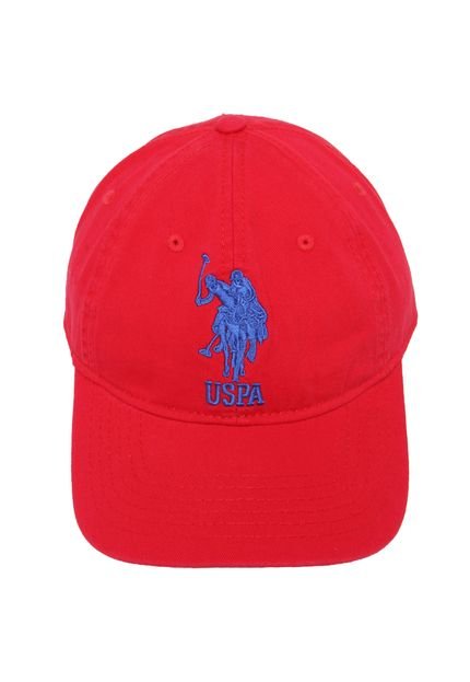 Boné U.S. Polo Strapback USPA Vermelho - Marca U.S. Polo