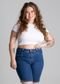 Bermuda Jeans Sawary Plus Size - 276162 - Azul - Sawary - Marca Sawary
