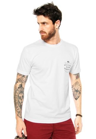 Camiseta Quiksilver Osc Branca