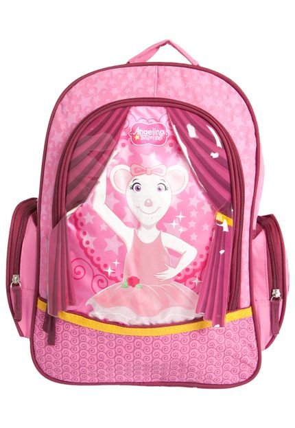 Mochila Angelina Ballerina Rosa - Marca Angelina Ballerina