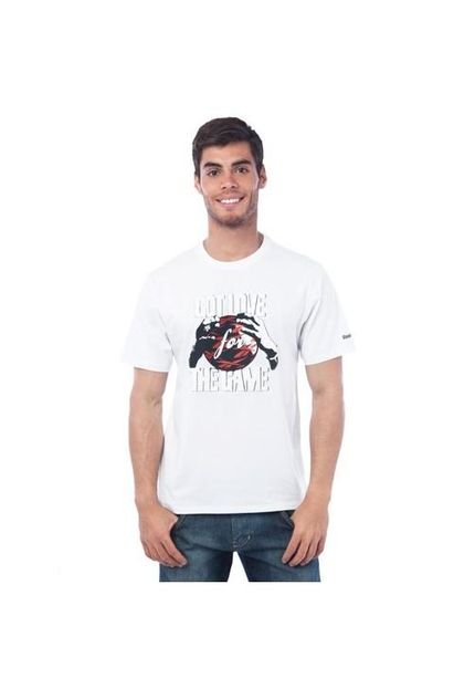 Camiseta Rebook Love Branca - Marca Reebok